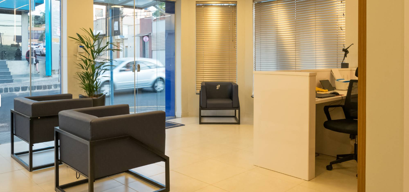 Sala de espera da Homenz